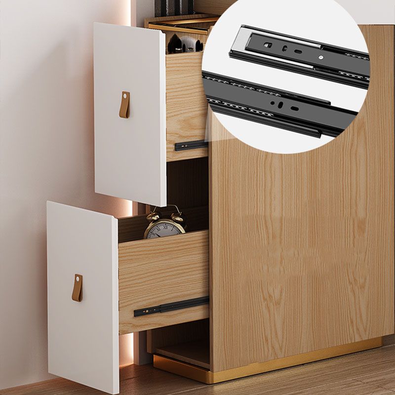 Tocador de maquillaje de madera escandinavo de madera tocador de tocador