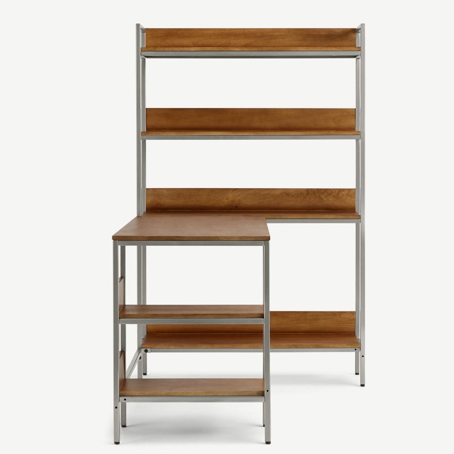 Scrivania contemporanea a forma di L a forma di L Still Writing Desk a casa