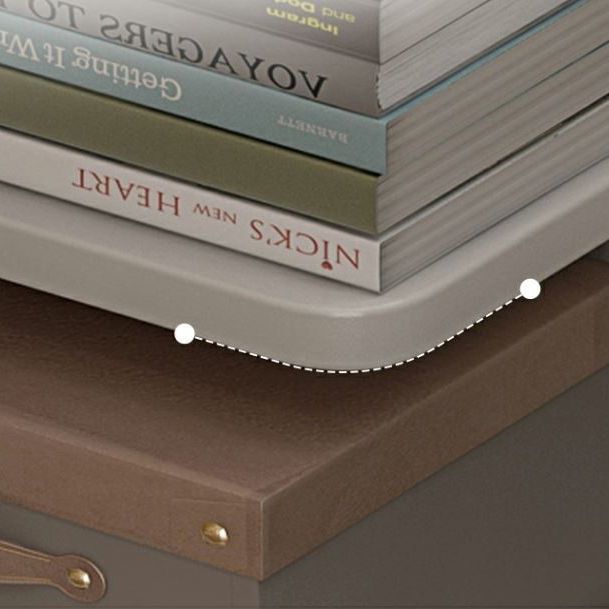 13 "brede eigentijdse plank gesloten achterste planken inclusief boekenkast