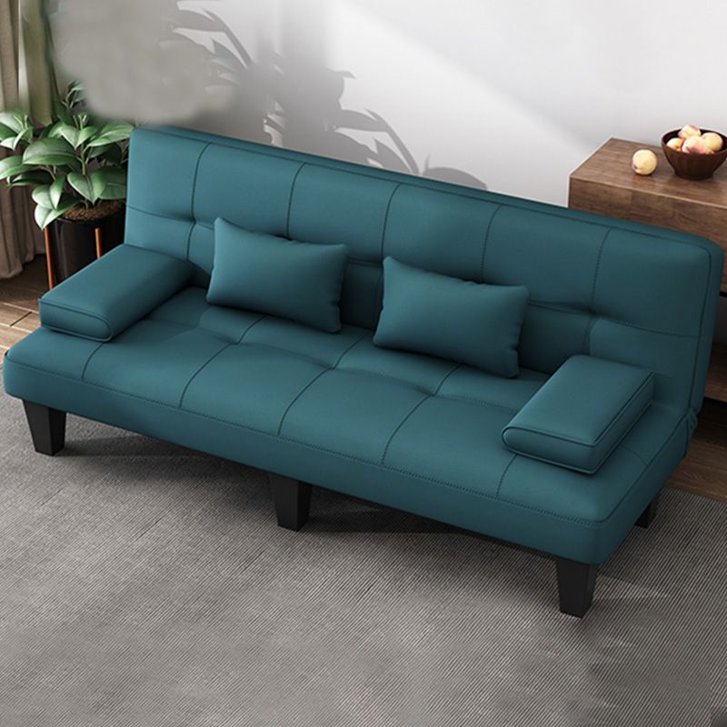 Contemporary Armless Sectional Leather Tufted Convertible Sofa for Living Room Clearhalo 'furn' 'furn_sectionals' 'Furniture' 'furniture_sectionals' 'Living Room Furniture' 'Sectionals' 1200x1200_ff41dba1-0b1f-478f-b227-0277858252ea
