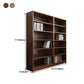 Closed Back Modern Style Bookshelf Wood Bookcase for Office Use Clearhalo 'Bookcases' 'furn' 'furn_bookcases' 'Furniture' 'Office Furniture' 1200x1200_ff446634-b3d2-47c3-954e-dbaeb2ff1747