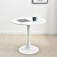 29.13" Tall Contemporary Style Coffee Cocktail Table Pedestal Round Coffee Table Clearhalo 'Coffee & Accent Tables' 'Coffee Tables' 'coffee_tables' 'furn' 'furn_coffee_tables' 'Furniture' 'Living Room Furniture' 1200x1200_ff44d2b7-71c3-4037-a867-02e174fce918