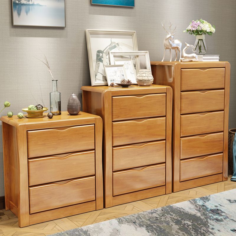 Modern Rectangle Wood Accent Cabinet Grooves Cabinet with Drawer Clearhalo 'Cabinets & Chests' 'cabinets_chests' 'furn' 'furn_cabinets_chests' 'Furniture' 'Living Room Furniture' 1200x1200_ff475b8a-3b7c-4323-b85c-360b21230d83