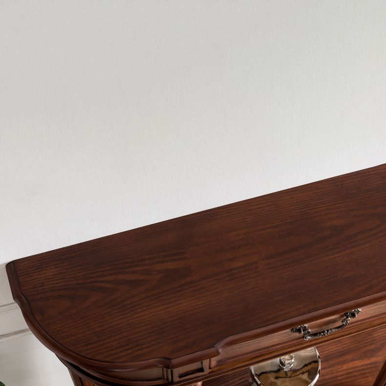 Tavolo da console di legno vittoriano Tavolo da divano console in forma gratuita per Hall