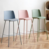 Sgabello da bar in metallo in stile moderno sgabello di plastica per Bristol