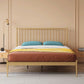 Glam Metal Slat Bed with Headboard Standard Bed with Metal Legs in Gold Clearhalo 'Bedroom Furniture' 'Beds' 'furn' 'furn_beds' 'Furniture' 1200x1200_ff4dd7c1-14c0-4886-afbf-a0bded3b80df