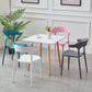 Modern Style Stackable Chair Dining Armless Open Back Chairs with Plastic Legs for Kitchen Clearhalo ' kitchen&dining_furn' 'Dining Chairs' 'Dining Tables & Seating' 'dining_chair' 'furn' 'furn_dining_chair' 'Furniture' 'furniture_dining_chair' 'Kitchen & Dining Furniture' 'kitchen' 1200x1200_ff502a9f-67c0-4f16-b7a4-0ec6d0c9d70d