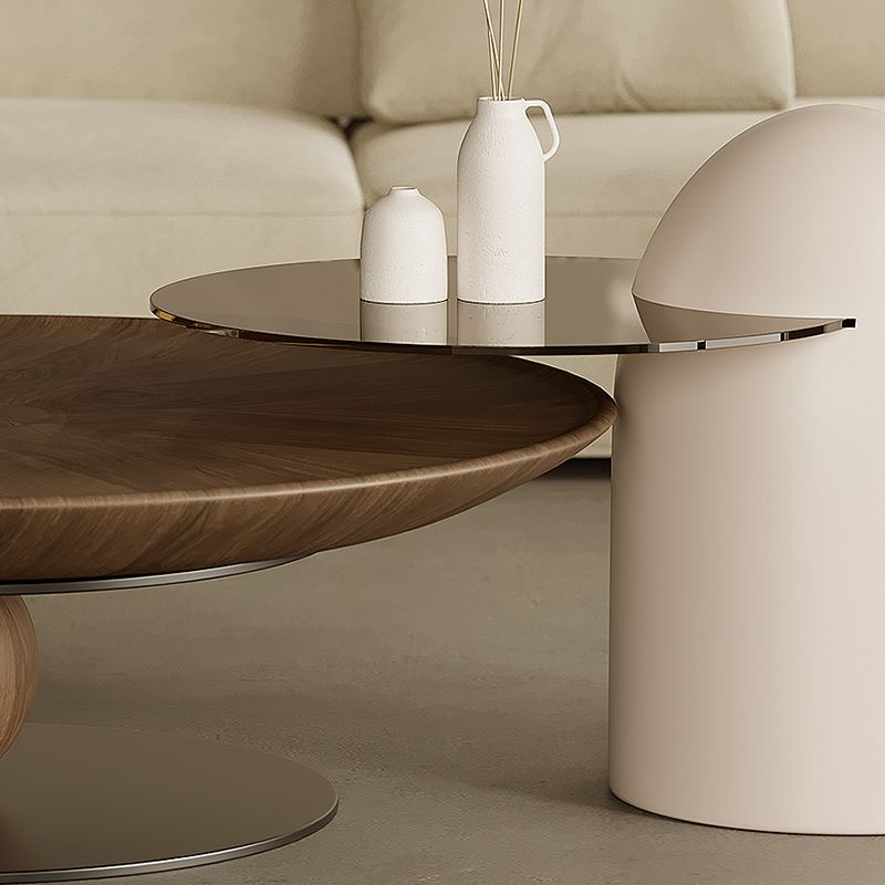 Abstract Coffee or End Table Contemporary Solid Wood Coffee Cocktail Table Clearhalo 'Coffee & Accent Tables' 'Coffee Tables' 'coffee_tables' 'furn' 'furn_coffee_tables' 'Furniture' 'Living Room Furniture' 1200x1200_ff533c2e-18c1-4da3-ba34-8e14fb818921