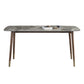 Glam Sintered Stone Standard Dining Table Gray Rectangle Shape Dining Table for Kitchen Clearhalo ' dining_table' 'Dining Tables & Seating' 'Dining Tables' 'furn' 'furn_dining_table' 'Furniture' 'furniture_dining_table' 'Kitchen & Dining Furniture' 'kitchen&dining_furn' 'kitchen' 'kitchen_dining_table' 1200x1200_ff556d3b-3763-4e24-9594-b97afd0a84b4