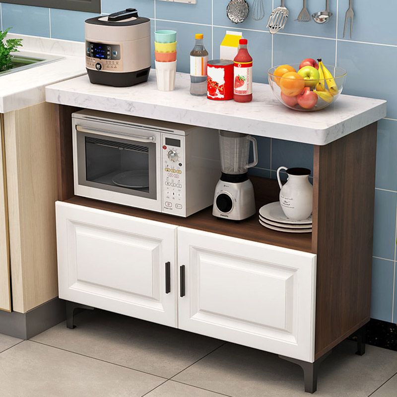 Moderne stijl keukeneiland tafel dubbelzijdig kast keukeneiland