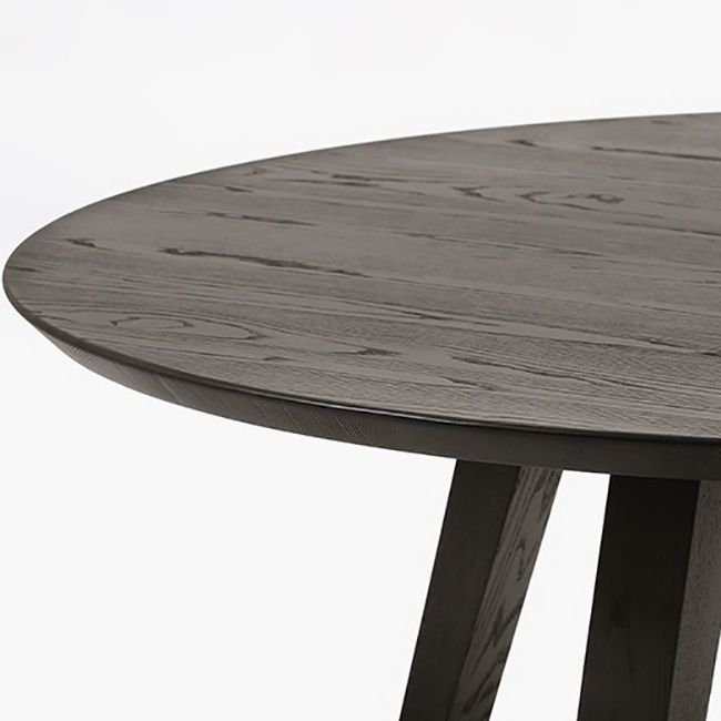Mesa de comedor moderna mesa redonda de madera para comedor