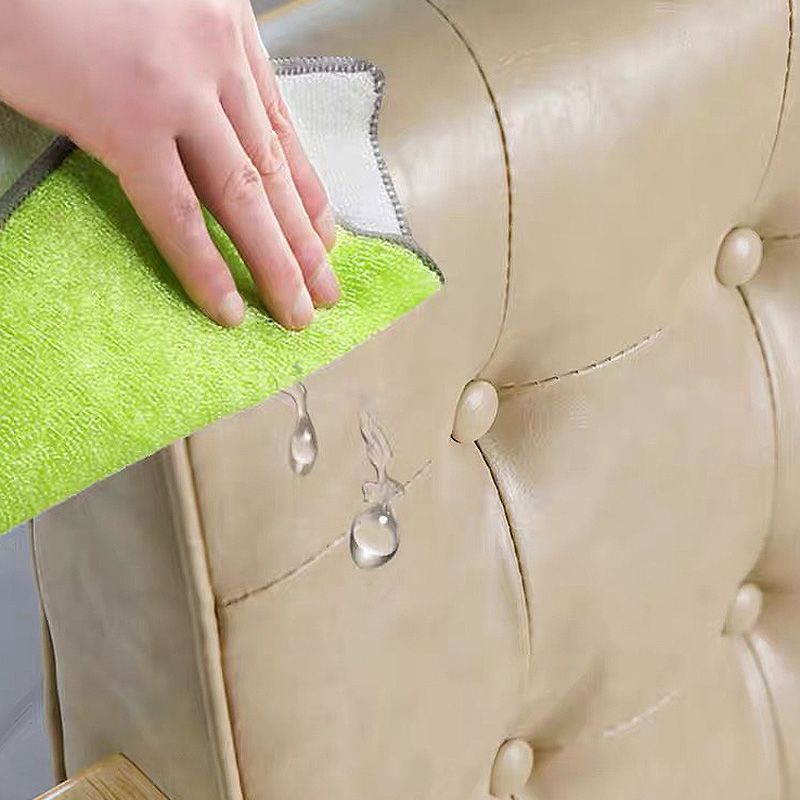 Modern 25,5 "W faux lederen armstoel met basis vier poten en teruggebracht voor kantoor