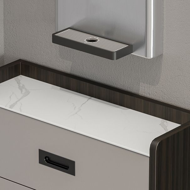 Server da pranzo moderno da pranzo a 1 cassetto Sinterita sinterizzata per soggiorno