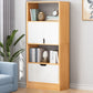 Modern Style Bookshelf Engineer Wood Bookcase for Study Room