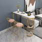 Glam Style Storage Bar Table Gold Frame 42 Inch Height Table for Restaurant Clearhalo 'Bar Furniture' 'Bar Tables' 'bar_tables' 'furn' 'furn_bar_tables' 'Furniture' 'furniture_bar_tables' 'Kitchen & Dining Furniture' 'kitchen&dining_furn' 'kitchen' 1200x1200_ff5f4c25-b6bc-4f38-811b-6f23cce3fb8a