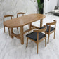 Contemporary Oval Solid Wood Table Standard Height Dining Table with Trestle Base Clearhalo 'Dining Tables & Seating' 'Dining Tables' 'dining_table' 'furn' 'furn_dining_table' 'Furniture' 'furniture_dining_table' 'Kitchen & Dining Furniture' 'kitchen' 'kitchen_dining_table' 1200x1200_ff632e9d-9ef3-4f4a-8d30-8c843719f41d