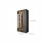 Modern Glass Wardrobe Wardrobe Armoire Wardrobe Cabinet for Home