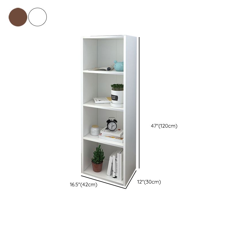 Scandinavian Home Standard Bookshelf Artificial Wood Bookcase