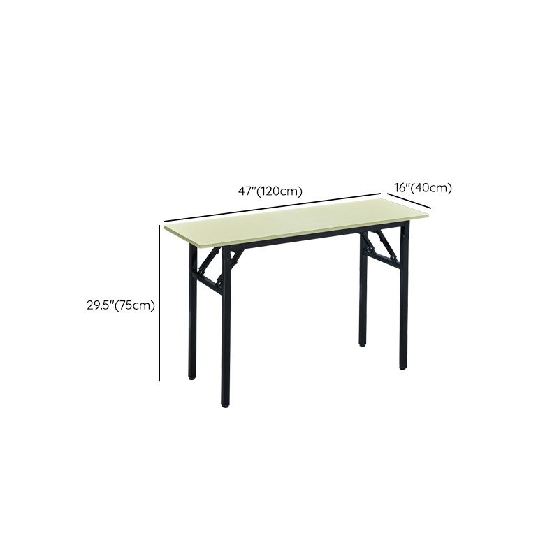 Contemporary Rectangular Dormitory Writing Desk Parsons Base Office Desk Clearhalo 'furn' 'furn_office_desk' 'Furniture' 'Office Desks' 'Office Furniture' 'office_desk' 1200x1200_ff665ed8-e9ab-42ce-a27d-d18a6a687fe1