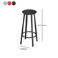 Modern Counter Round Bar Stool Armless Iron Bar Stool with Footrest and Swivel Clearhalo 'Bar Furniture' 'Bar Stools' 'bar_stools' 'furn' 'furn_bar_stools' 'furniture_bar_stools' 'Kitchen & Dining Furniture' 'kitchen&dining_furn' 'kitchen' 'kitchen_furn' Furniture' 1200x1200_ff676dfb-9e44-4301-a81c-bcf2151579ac