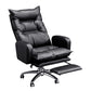 Fauteuil contemporain à mécanisme d'inclinaison, fauteuil pivotant à dossier haut