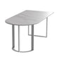 Sintered Stone Dining Table Modern Home Use Dining Table with Metal Base Clearhalo ' dining_table' 'Dining Tables & Seating' 'Dining Tables' 'furn' 'furn_dining_table' 'Furniture' 'furniture_dining_table' 'Kitchen & Dining Furniture' 'kitchen&dining_furn' 'kitchen' 'kitchen_dining_table' 1200x1200_ff6d95aa-cf54-4f1a-86c6-d1ad49c4d4f1