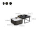 Square Coffee Table Glass Top Coffee Table Set for Living Room Clearhalo 'Coffee & Accent Tables' 'Coffee Tables' 'coffee_tables' 'furn' 'furn_coffee_tables' 'Furniture' 'Living Room Furniture' 1200x1200_ff6e3017-2546-413d-982c-4fc755ed7d9c