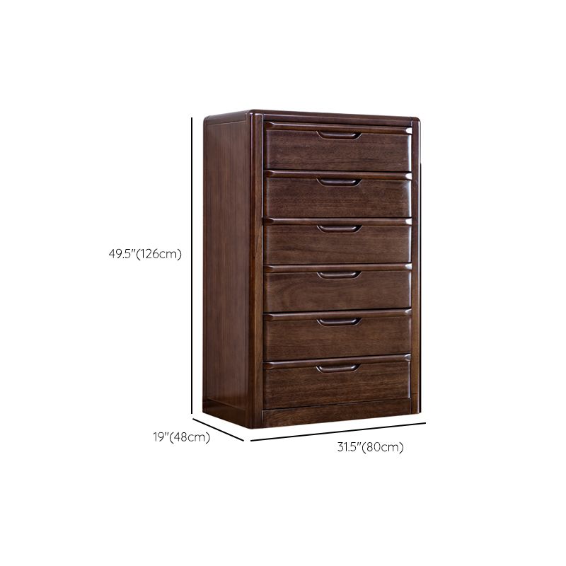 Brown 18.90" Wide Accent Chest Mid-Century Modern Wood Accent Chest Clearhalo 'Cabinets & Chests' 'cabinets_chests' 'furn' 'furn_cabinets_chests' 'Furniture' 'Living Room Furniture' 1200x1200_ff6eefbb-57ef-42f9-9382-9efc8522e22e