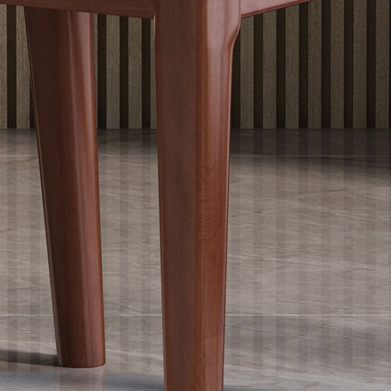 Traditional Armless Dining Room Chair Home Solid Wood Dining Chair