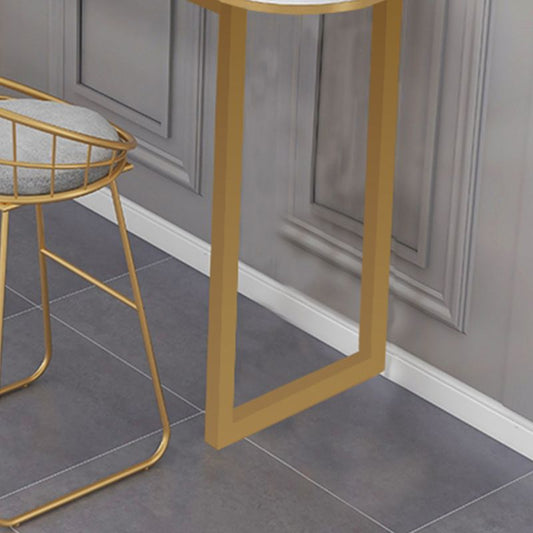 Eigentijdse vrije vorm balktafel met metalen basis voor woonkamer