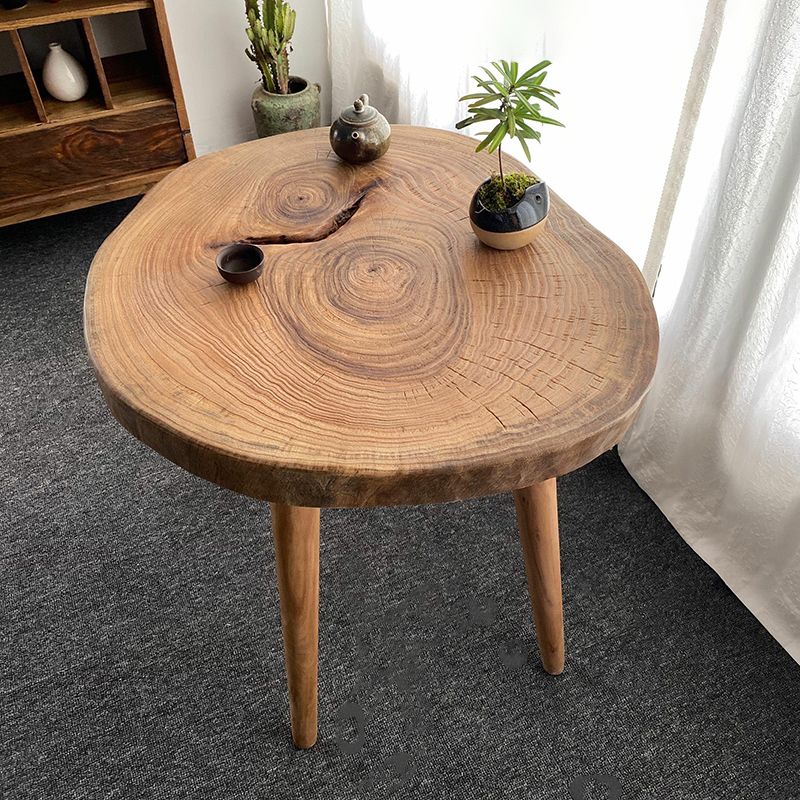 Scandinavian Wooden Coffee Table Free form 3 Legs Coffee Table Set for Living Room Clearhalo 'Coffee & Accent Tables' 'Coffee Tables' 'coffee_tables' 'furn' 'furn_coffee_tables' 'Furniture' 'Living Room Furniture' 1200x1200_ff70c19c-eb0b-4c51-aba9-d0550ca60b8a