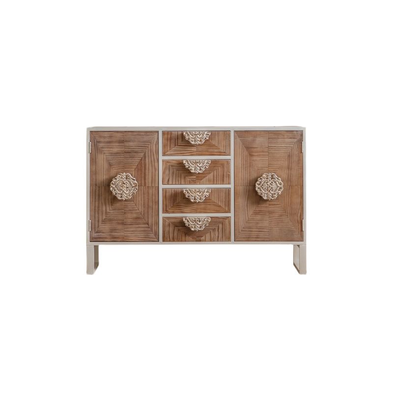 Industrial Standard Natural Accent Chest Distressed Wood Accent Cabinet Clearhalo 'Cabinets & Chests' 'cabinets_chests' 'furn' 'furn_cabinets_chests' 'Furniture' 'Living Room Furniture' 1200x1200_ff7186b4-742c-48ad-9f53-abe01d7c6202