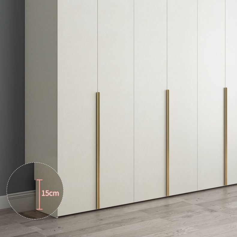 Armadio in legno ingegnerizzato Armata moderno guardaroba bianco per camera da letto