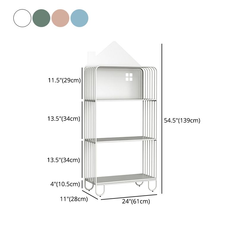 Scandinavian Style Bookshelf Open Back Bookcase for Office and Study Room Clearhalo 'Bookcases' 'furn' 'furn_bookcases' 'Furniture' 'furniture_bookcases' 'Office Furniture' 1200x1200_ff73f84b-8b27-4766-9ac4-112a70a25081