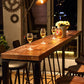 Modern Bar-Height Table Solid Wood Top Bistro Table for Patio Use Clearhalo 'Bar Furniture' 'Bar Tables' 'bar_tables' 'furn' 'furn_bar_tables' 'Furniture' 'Kitchen & Dining Furniture' 1200x1200_ff75369e-5376-40b2-bd0d-df029f965038