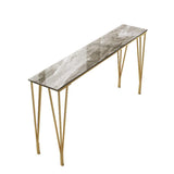 Rectangle Bar Dining Table Contemporary Bar Table with 4 Legs Clearhalo 'Bar Furniture' 'Bar Tables' 'bar_tables' 'furn' 'furn_bar_tables' 'Furniture' 'furniture_bar_tables' 'Kitchen & Dining Furniture' 1200x1200_ff7609c6-fda8-46f5-b6d6-cf0363707144