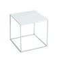 Mid-Century Modern Cocktail Table Metal Square Single Coffee Table