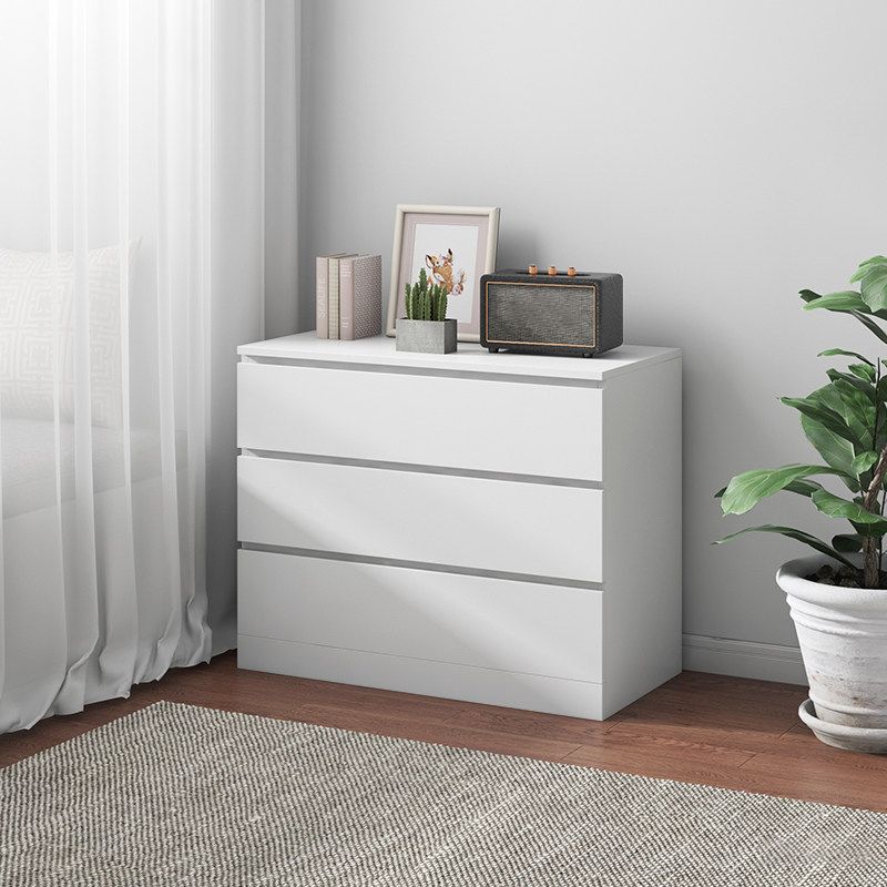 Contemporary Matte Finish Dresser Bedroom Wood Storage Chest Clearhalo 'Bedroom Furniture' 'Dressers & Chests' 'dressers_chests' 'furn' 'furn_dressers_chests' 'Furniture' 1200x1200_ff781576-53f5-4a1e-ac35-5582380a45ae