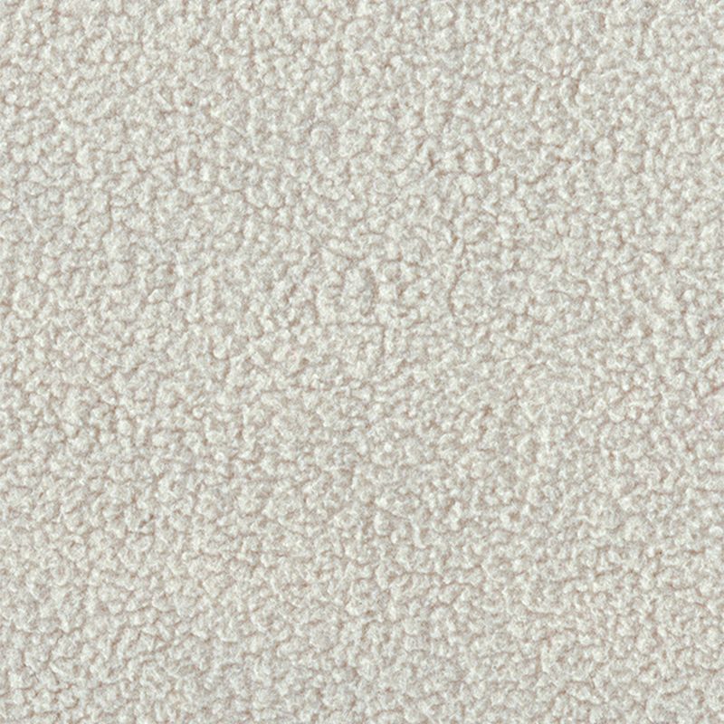 Divano curvo semplice moderno 29.53 "divano in lana inclinata H in bianco