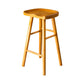Modern Saddle Seat Bar Stool Pine Backless Footrest Counter Stool with Wood Legs Clearhalo 'Bar Furniture' 'Bar Stools' 'bar_stools' 'furn' 'furn_bar_stools' 'furniture_bar_stools' 'Kitchen & Dining Furniture' 'kitchen&dining_furn' 'kitchen' 'kitchen_furn' Furniture' 1200x1200_ff7beaa5-de26-4928-9f6f-bd273f5a3d25