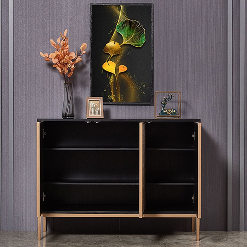 Contemporary Style Sideboard Wood Sideboard Buffet for Kitchen Clearhalo 'buffet_sideboard' 'Buffets & Sideboards' 'furn' 'furn_buffet_sideboard' 'Furniture' 'Kitchen & Dining Furniture' 1200x1200_ff7e55b9-e884-4140-a373-e1d7bb07029e
