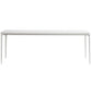 Modern White Kitchen Dining Table Sintered Stone Rectangle Dining Table with 4 Legs Base Clearhalo ' dining_table' 'Dining Tables & Seating' 'Dining Tables' 'Furniture' 'furniture_dining_table' 'Kitchen & Dining Furniture' 'kitchen&dining_furn' 'kitchen' 'kitchen_dining_table' 1200x1200_ff808588-3f5a-4649-a600-7376248202ca