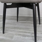 Industrial Dining Room Side Dining Chairs Faux Leather Dining Chairs