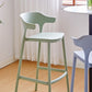 Scandinavia Style Bar-stool Plastic Legs Square Seat Barstool with Low Back for Kitchen Clearhalo 'Bar Furniture' 'Bar Stools' 'bar_stools' 'furn' 'furn_bar_stools' 'furniture_bar_stools' 'Kitchen & Dining Furniture' 'kitchen&dining_furn' 'kitchen' 'kitchen_furn' Furniture' 1200x1200_ff80c46e-41b0-4c3a-8f8b-e08cd3ca01aa