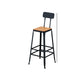 Ensemble de comptoir rectangulaire moderne d'intérieur, ensemble de Table et tabouret en bois massif 1/2/3 pièces