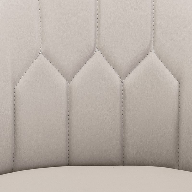 Modern Armless Backrest Counter Stool Iron Bedroom Bar Stool with Cushion and Pedal Clearhalo 'Bar Furniture' 'Bar Stools' 'bar_stools' 'furn' 'furn_bar_stools' 'Furniture' 'furniture_bar_stools' 'Kitchen & Dining Furniture' 1200x1200_ff889e21-c5c4-4b4c-98e8-2b76efaec22c