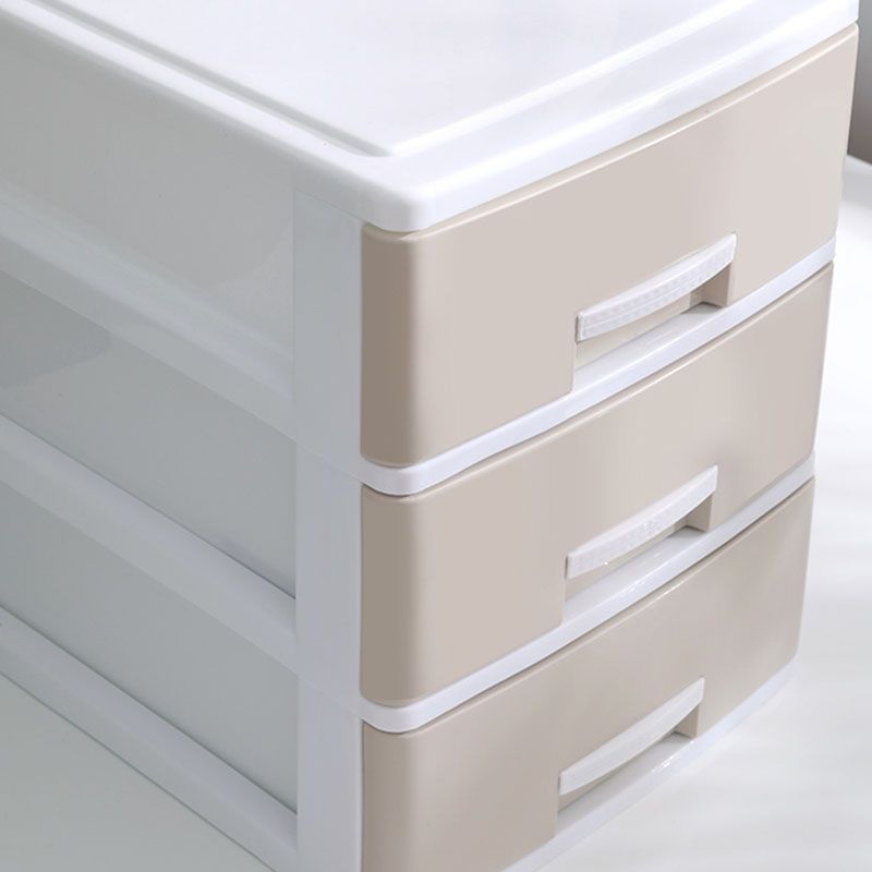 Plastikdateischrank vertikaler Aktenschrank mit Schubladen für Home Office