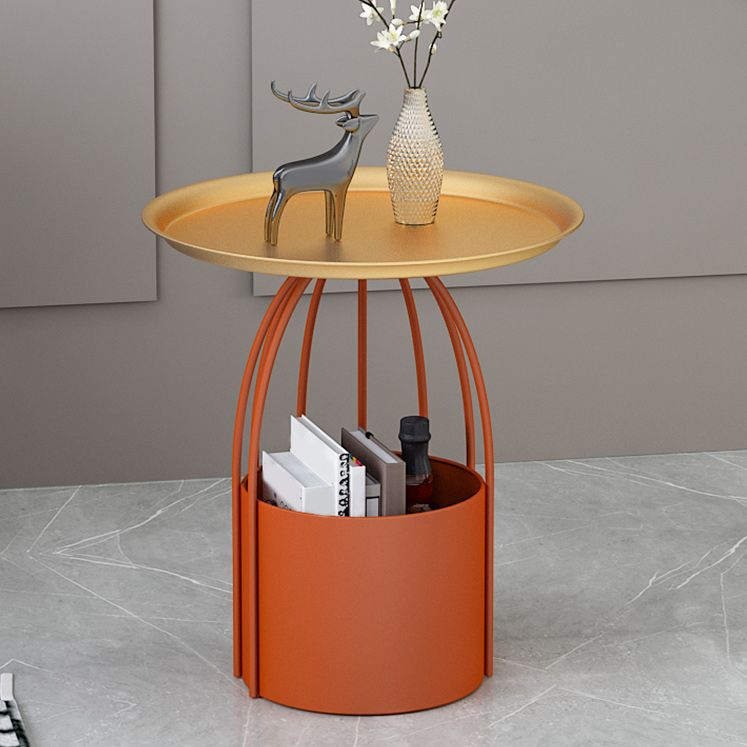Mid-Century Modern Pedestal Coffee Table Iron Coffee Cocktail Table for Home Clearhalo 'Coffee & Accent Tables' 'Coffee Tables' 'coffee_tables' 'furn' 'furn_coffee_tables' 'Furniture' 'Living Room Furniture' 1200x1200_ff8d03c2-a873-4cda-8a2d-43a58403dc03