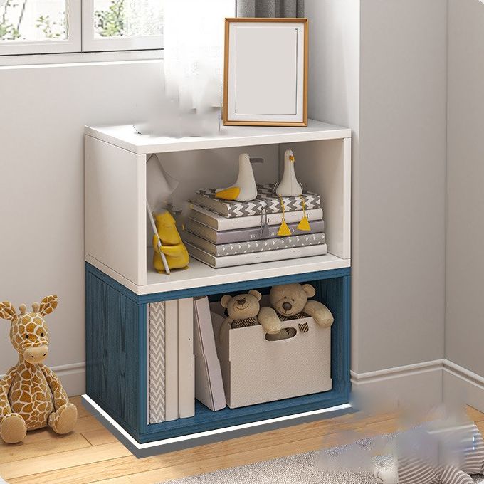 17.7 "lモダンなスタイルの本棚木材閉じた本棚のホームオフィス