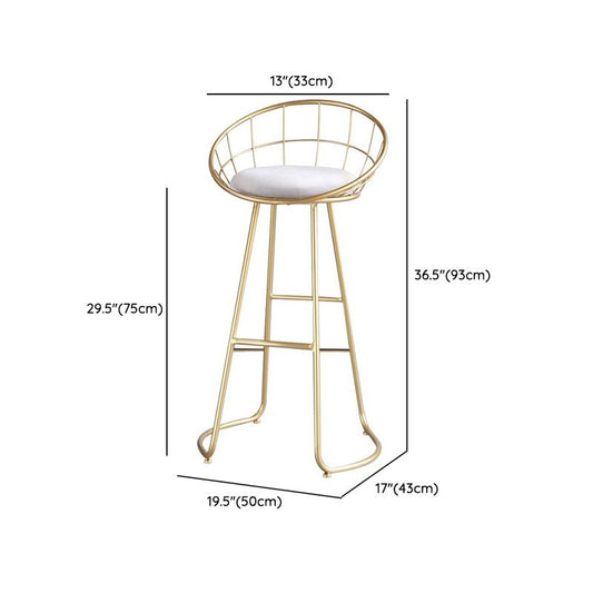 Glam Style Bar Table Set 1/2 Pcs White Granite Bar Table Set for Living Room